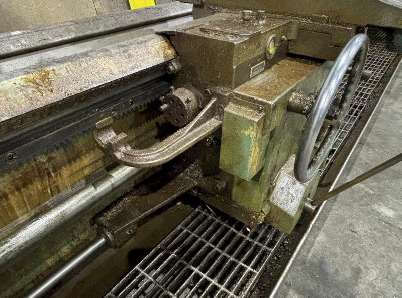 12.5" HOLLOW SPINDLE WARNER &amp; SWASEY MODEL 4A (M–3580) SQUARE HEAD TURRET LATHE. STOCK # 1107725