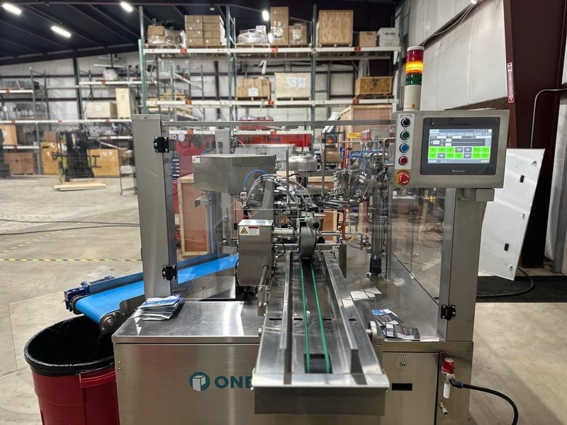 Onepack WP-8S-250Z Rotary Pouch Packaging Machine – 2022 – Like New, No Production Hours