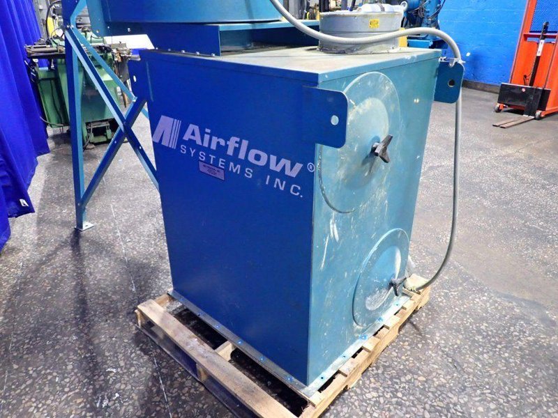 AIR PURIFIERS INC. DUST COLLECTOR   -  DC4-HOPPER/STAND-PGS