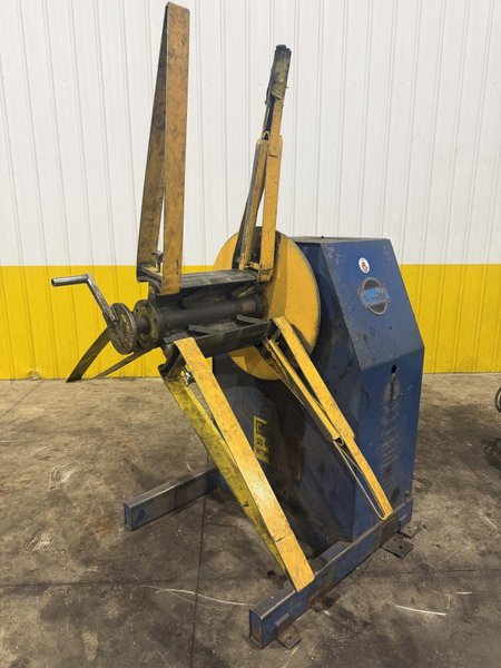 8,000 LBS X 18” COE MODEL #CPR-PO-8018 PULL OFF COIL REEL UNCOILER: YOBRO #24840