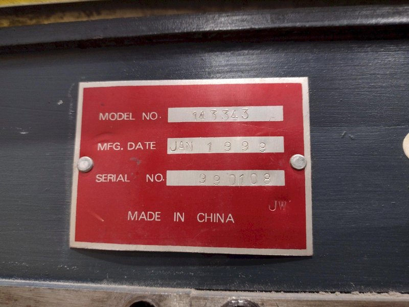 40" WELBILT HAND PRESS BRAKE &amp; SHEET ROLLER: YOBRO #25208