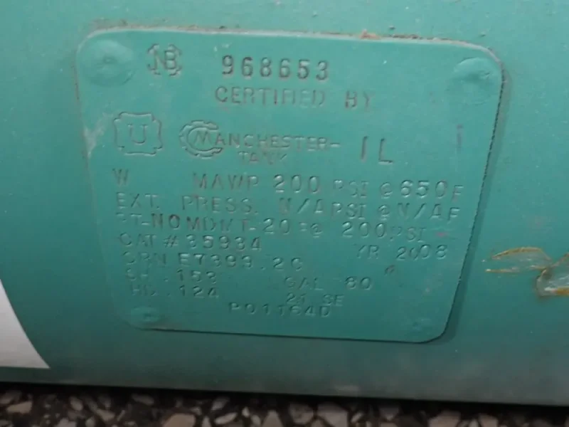 SPEEDAIRE 5 HP AIR COMPRESSOR  -  1WD57