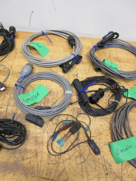 Lincoln and Miller Control Wires for Tig Guns- Auction Item