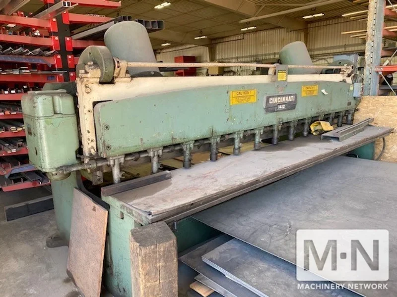 CINCINNATI MODEL 1412 MECHANICAL SHEAR