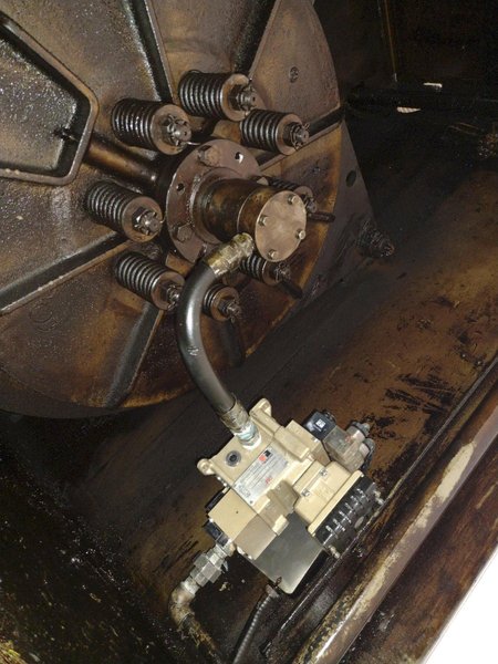 165 TON AIDA MODEL #PC-15(2) MECHANICAL CRANK GAP FRAME PRESS  7.8" STROKE : YOBRO #25990