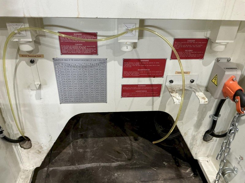 88 TON AIDA MODEL #DSF-N1-800 GAP FRAME SERVEPRO SERVO PRESS 6.3” STROKE 2015 : YOBRO #25100