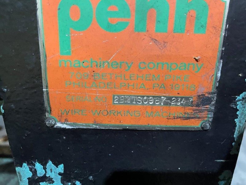 Penn Model 2BMTS Wire/Tube Bender