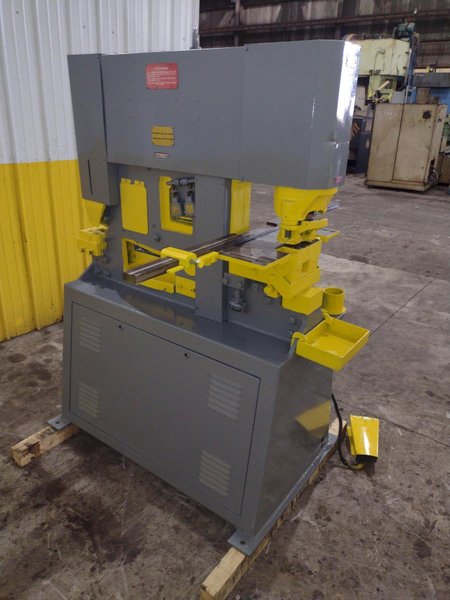 50 TON GEKA MODEL #HYD-50-S HYDRUALIC IRONWORKER: YOBRO #23976