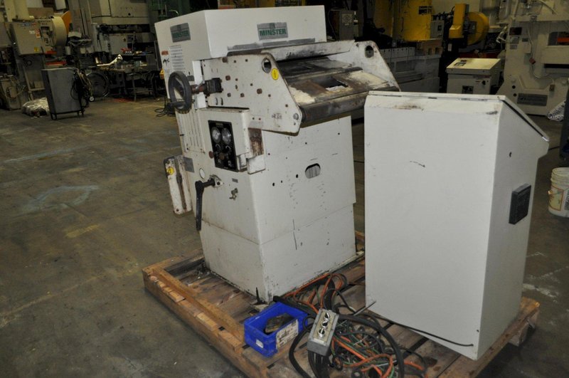 20&quot; X .125&quot; Minster Servo Feeder