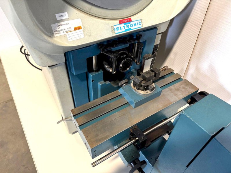 14" Deltronic Optical Comparator DH14-MPC, Surface Illumination, DRO