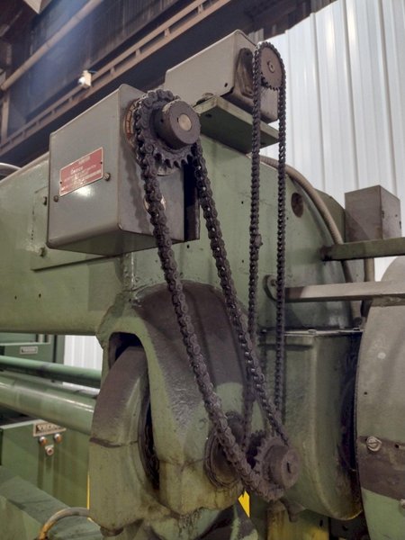 35 TON VERSON 24" X 96" FLANGE BED MECHANICAL PRESS BRAKE: STOCK #20241