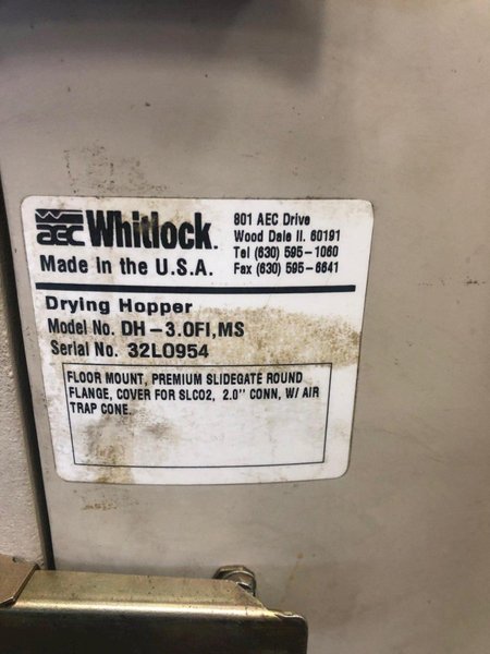 AEC WHITLOCK DRYER HOPPER WITH AUTO LOADER