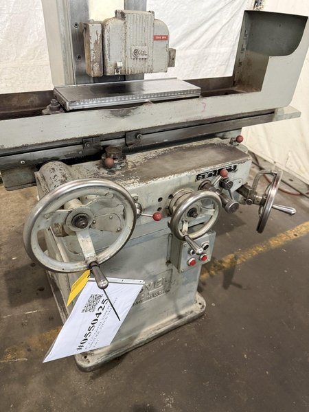 6" X 12" COVEL SURFACE GRINDER. STOCK # 0550425
