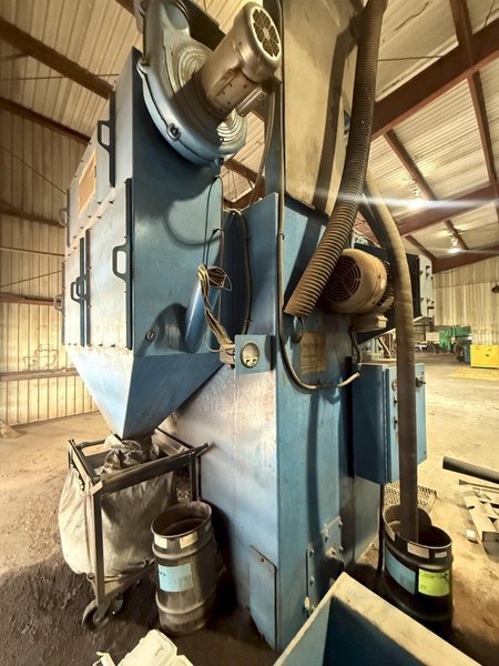 72” TABLE PANGBORN MODEL 6LK-7 ROTOBLAST SHOT BLAST MACHINE: YOBRO #25134