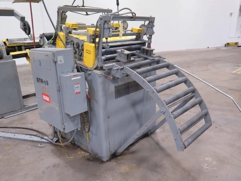 ROWE 10,000 LB x 30" W X  .150"  SERVO FEED LINE, STOCK# 14039J