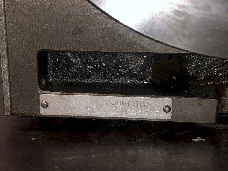 HAAS HRTA6 HRT210 4th-Axis Rotary Table with 5C Spindle Nose, Pneumatic 5C Collet Closure