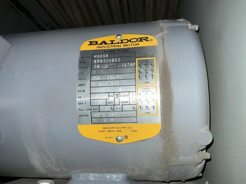 3 HP SETCO MODEL #SPL DUST COLLECTOR: STOCK 14096