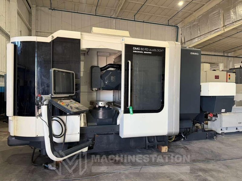 DMG DMC 60 FD duoBLOCK 5 Axis Machining Center – APC, Milling &amp; Turning Capability