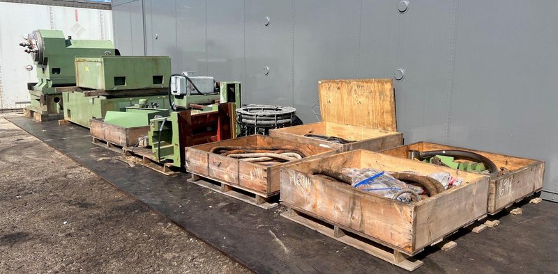 60&quot; x 120&quot; GIORIA MODEL R/150-3000 CNC CYLINDRICAL ROLL GRINDER: STOCK #16914