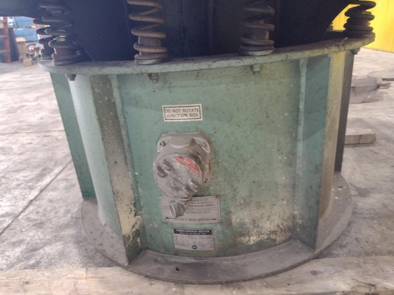7 CUBIC FOOT X 48&quot; SWECO MODEL #FMD7LR VIBRATORY BOWL PARTS FINISHER: STOCK #23140