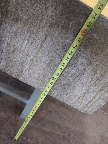 8&#039; X 4&#039; X 14&quot; ROCK OF AGES PRECISION LAYOUT INSPECTION GRANITE TABLE: STOCK #23795