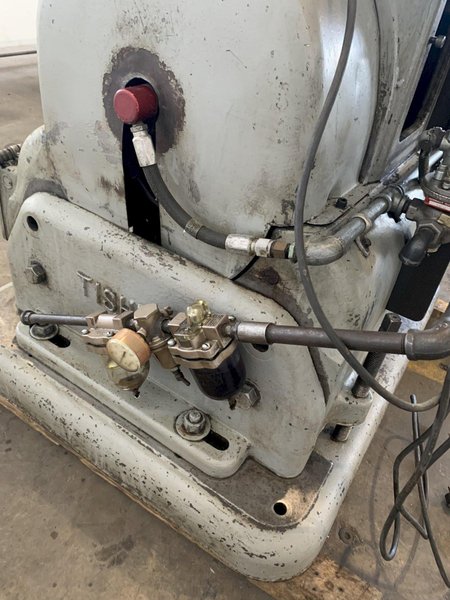 12 TON TISHKEN CUT OFF PRESS. STOCK  # 0257624