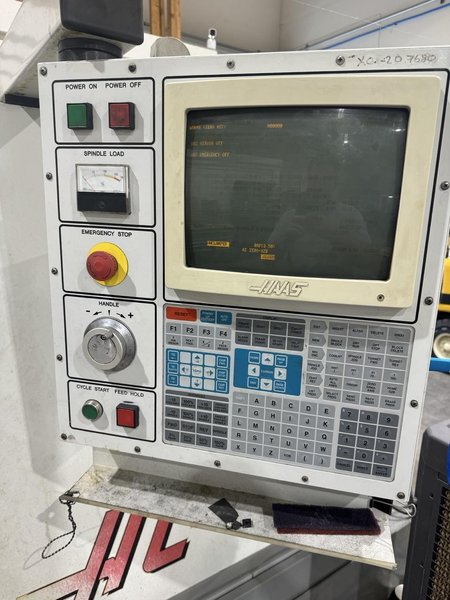 Haas HL-4 CNC Lathe, 1998 – Tool Presetter, Tailstock, Auger