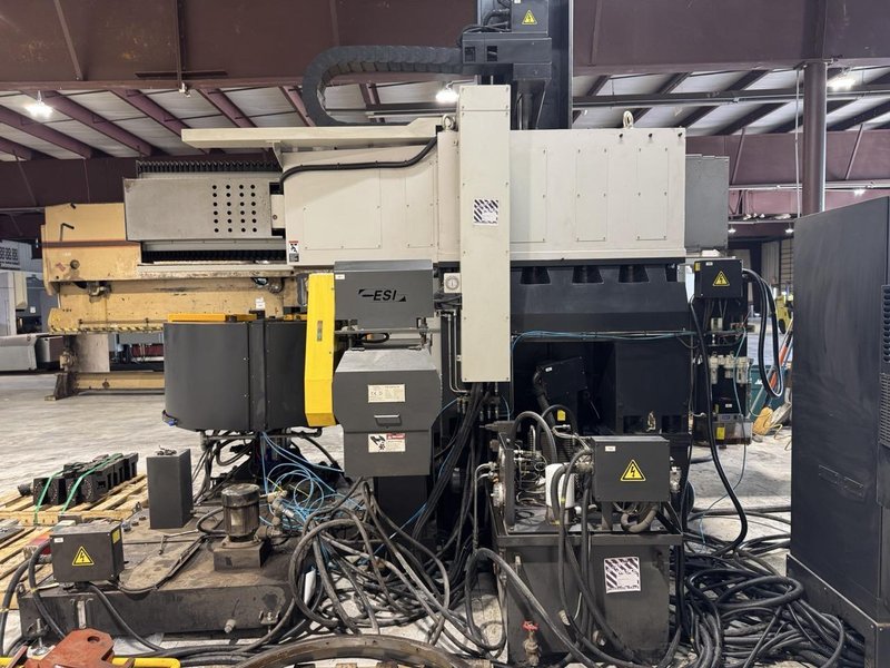 HNK NT-10/12F CNC Vertical Turret Lathe, 2019 – 39.4″ Table, 49.2″ Swing, Fanuc Control, 12 ATC