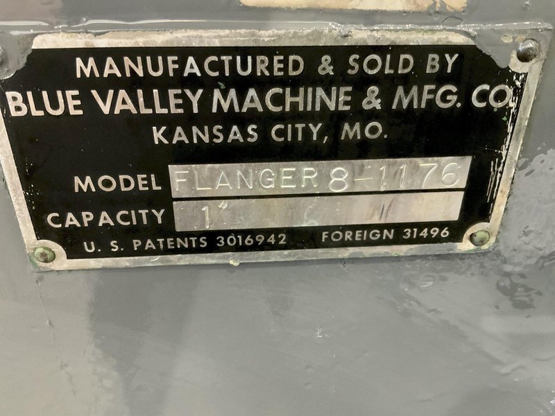 1" BLUE VALLEY MODEL # 8 FLANGER: STOCK #81425