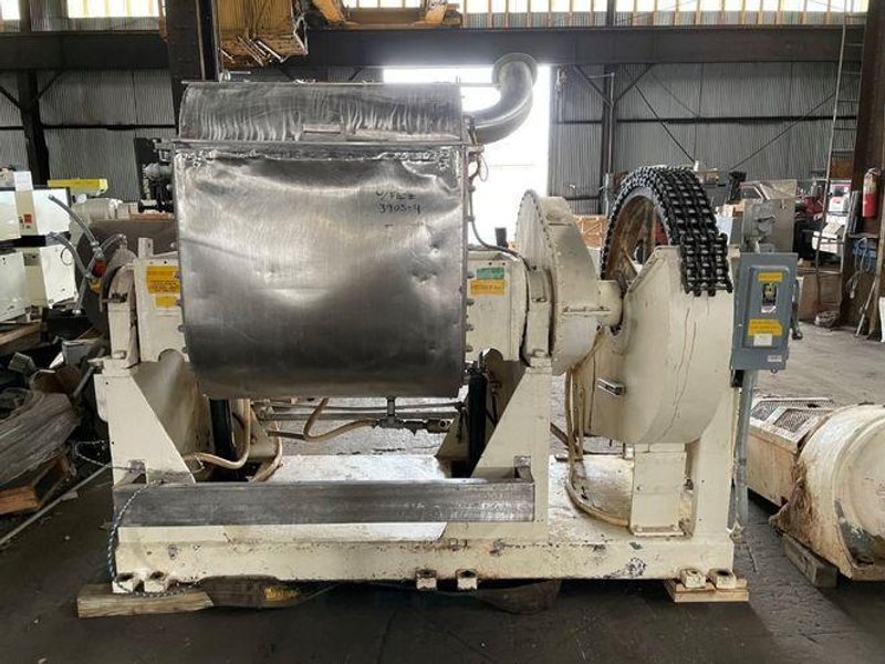 DAY MIXING 150 Gal Day Double Arm Mixer, S/S, 125#