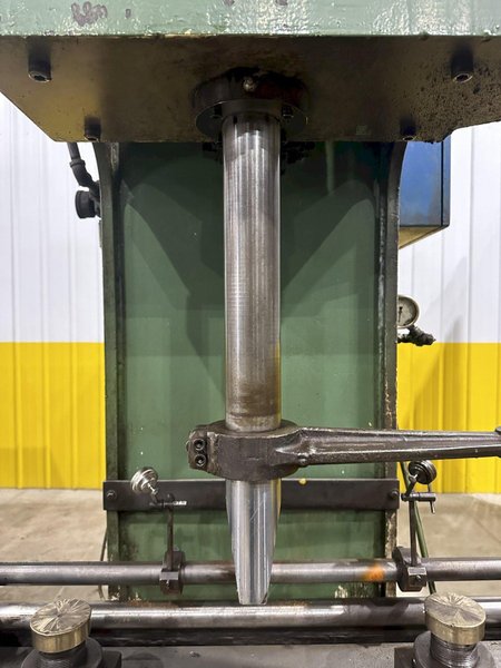 12 TON GREENERD MODEL #HCS-12-8 HYDRAULIC C-FRAME STRAIGHTENING PRESS: STOCK #20683