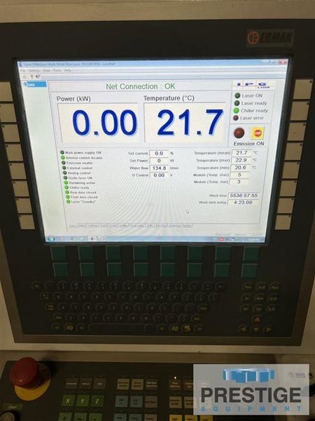 Ermak Fibermak EFB 3000 Watt CNC Fiber Laser