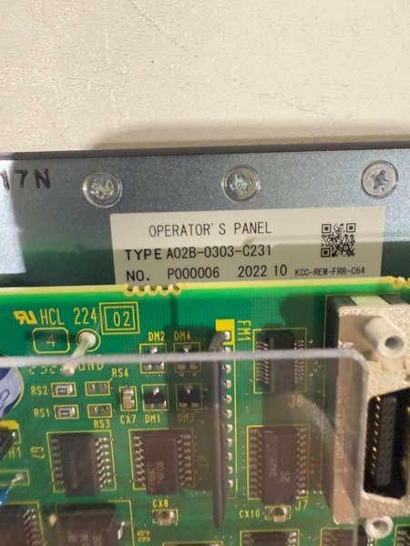 FANUC A02B-0303-C231 OPERATOR PANEL NEW