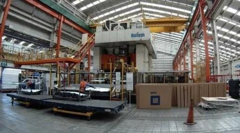 2250 Ton/1000 Ton Rotem Hyundai Straight Side Transfer Press STOCK# 4303