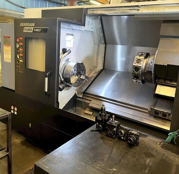 Doosan Puma 3100LY CNC Turning Center – Y Axis Lathe 2019