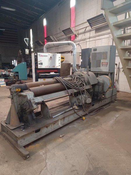 6&#039; X 3/16&quot; WEBB MODEL #R3LR-7006 PLATE BENDING ROLL: YOBRO #24252