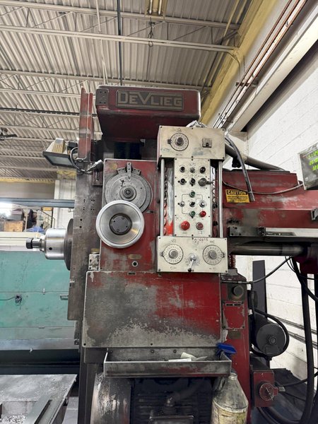 4" DEVLIEG 4K-60 SPIRAMATIC HORIZONTAL BORING MILL. STOCK # 0220126