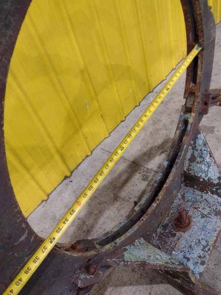 36&quot; 3 POINT ENGINE LATHE LARGE STEADY REST: STOCK #23368