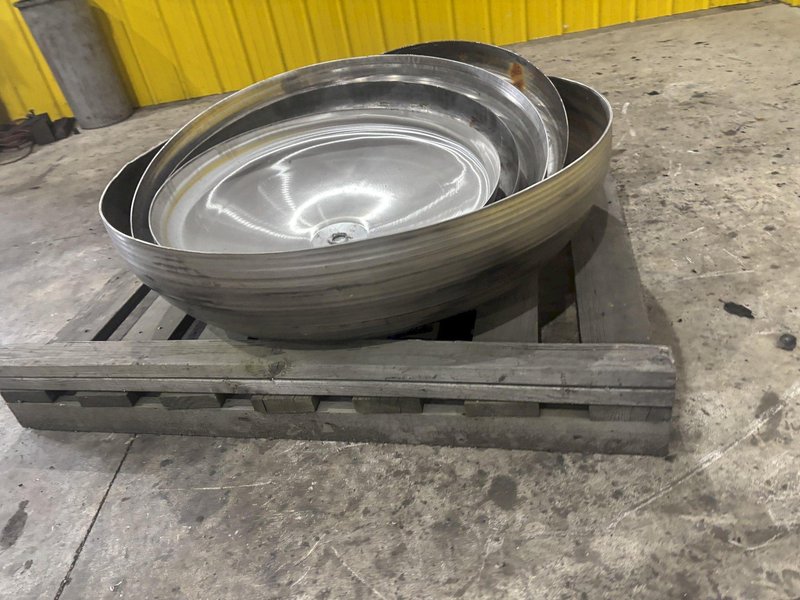 STAINLESS STEEL FLANGED TANK HEADS: STOCK #23191