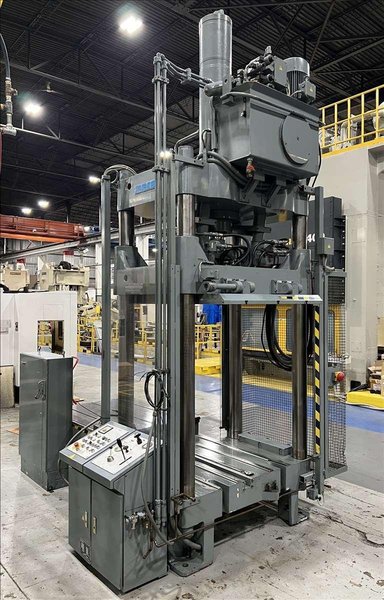 56 TON REIS MODEL TUS125-OK-50 HYDRAULIC SPOTTING AND TRYOUT PRESS