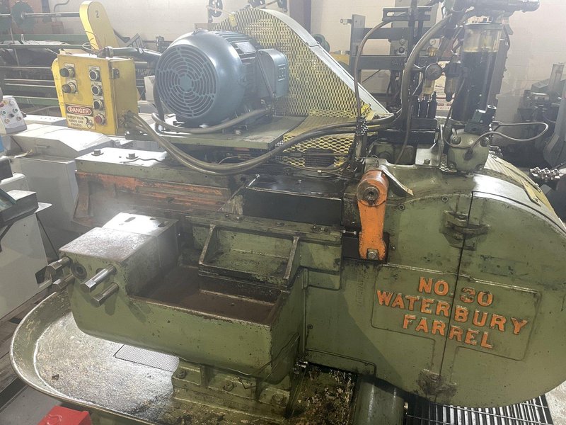 1/2" Waterbury #30 Hand Feed Thread Roller w/Adjustable Pitman