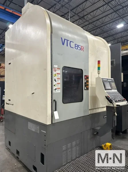 Reduced Pricing: Hankook VTC-85R-MC CNC 3-Axis Vertical Boring Mill, 2010 w/ Live Milling