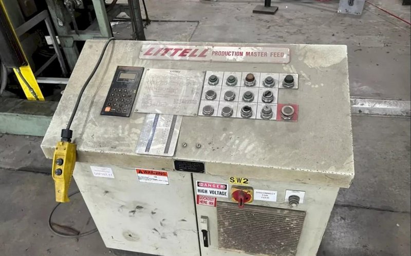 36" X .120" LITTELL SERVO FEED W/ INDRAMAT CONTROLS 12" X .225" : YOBRO #25420