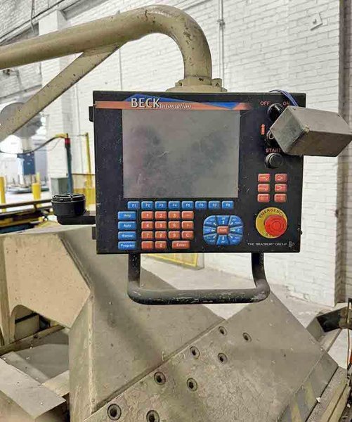 Folding Machine, Bradbury, 21 ft x 0.075"