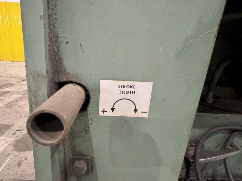 10' X 10 GAUGE PEARSON MODEL #1018ATX HYDRAULIC POWER SHEAR: STOCK #20974