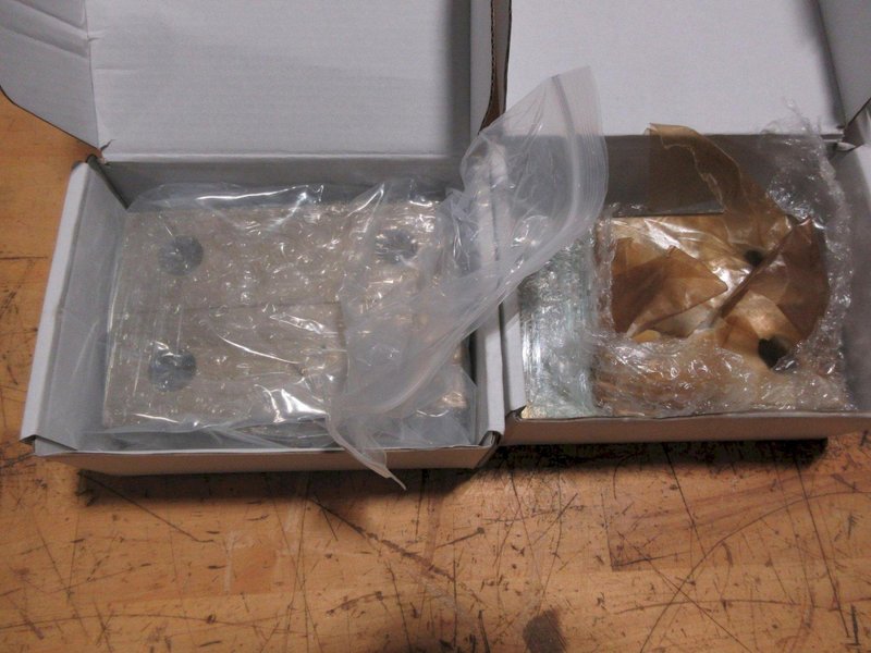 Haas 6&quot; Steel and Aluminum Soft Jaws (4 Sets), Steel 1.5 &amp; 2&quot; Thick, Aluminum 1.5 &amp; 2&quot;, **New In Boxes**- Auction Item