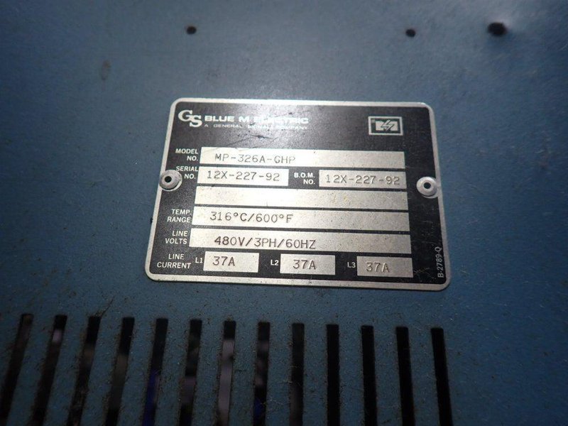 BLUE M ELECTRIC 48" X 24" X 48" INDUSTRIAL OVEN   -  MP-326A-CHP