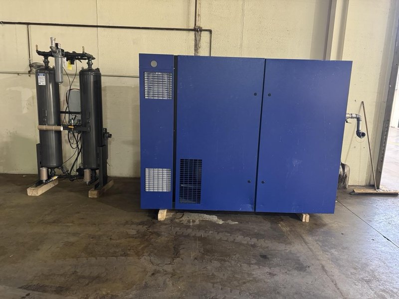 75 HP Quincy QOFT-75V Compressor w/ Parker Airtek Dryer, 2023 – 978 Hours