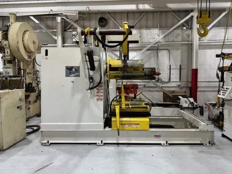 Coe Press Coil Reel And Straightener Combination 15,000 Lbs. x 18&quot; Wide