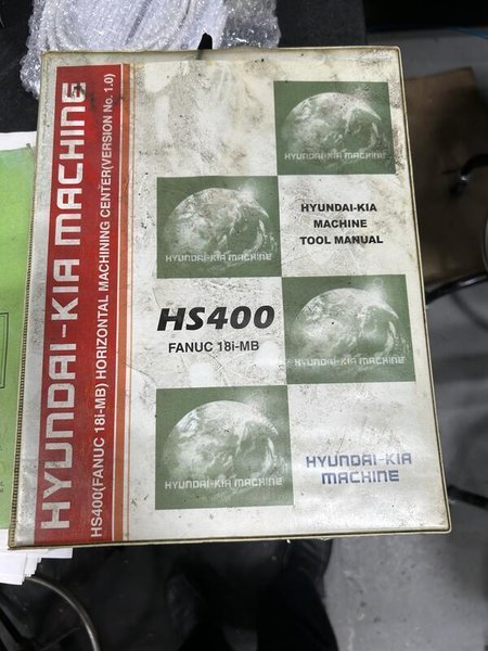 HYUNDAI HS 400 CNC HORIZONTAL MACHINING CENTER